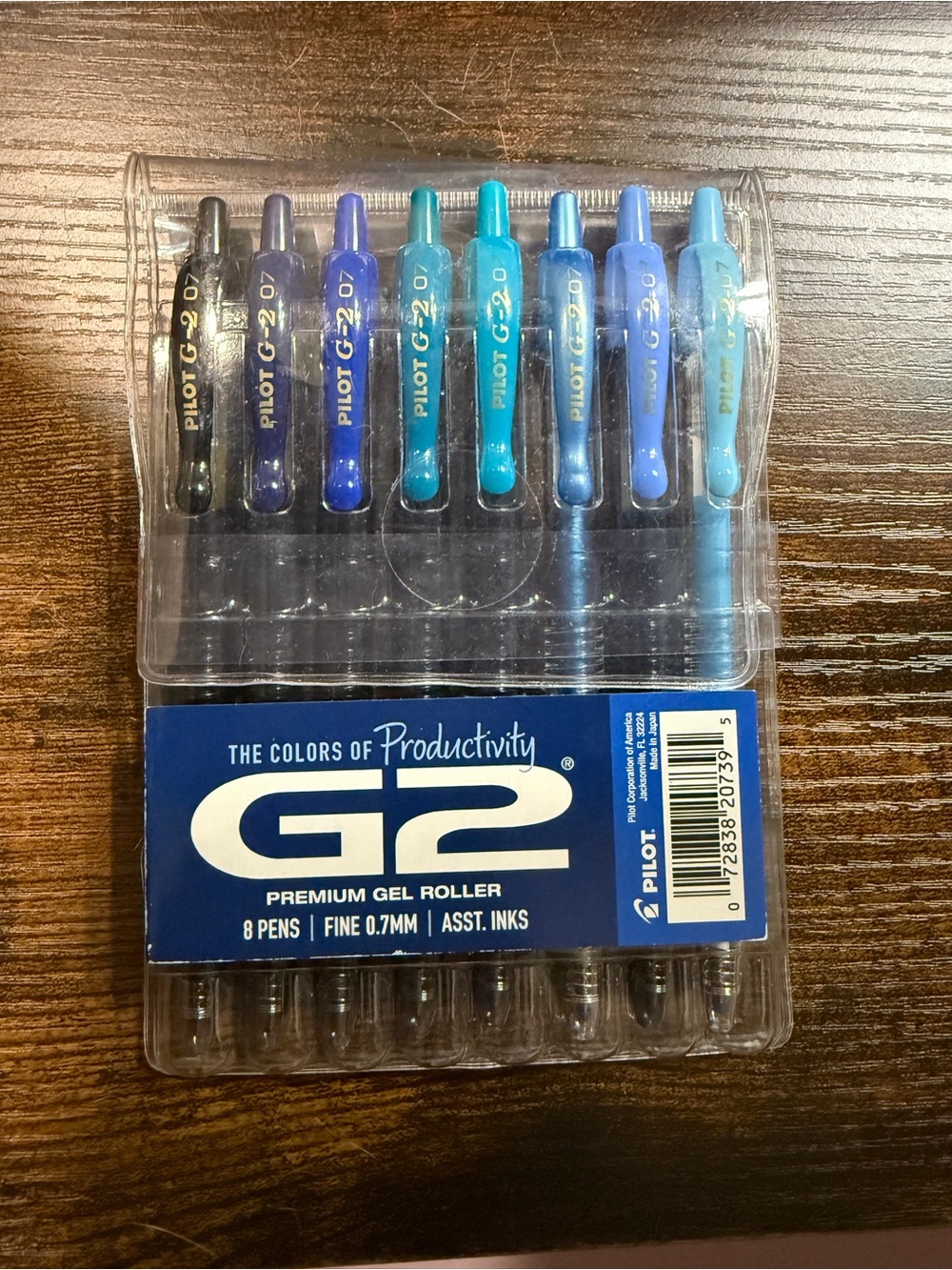 G2 Premium Gel Roller Pen Set — Blue Assortment